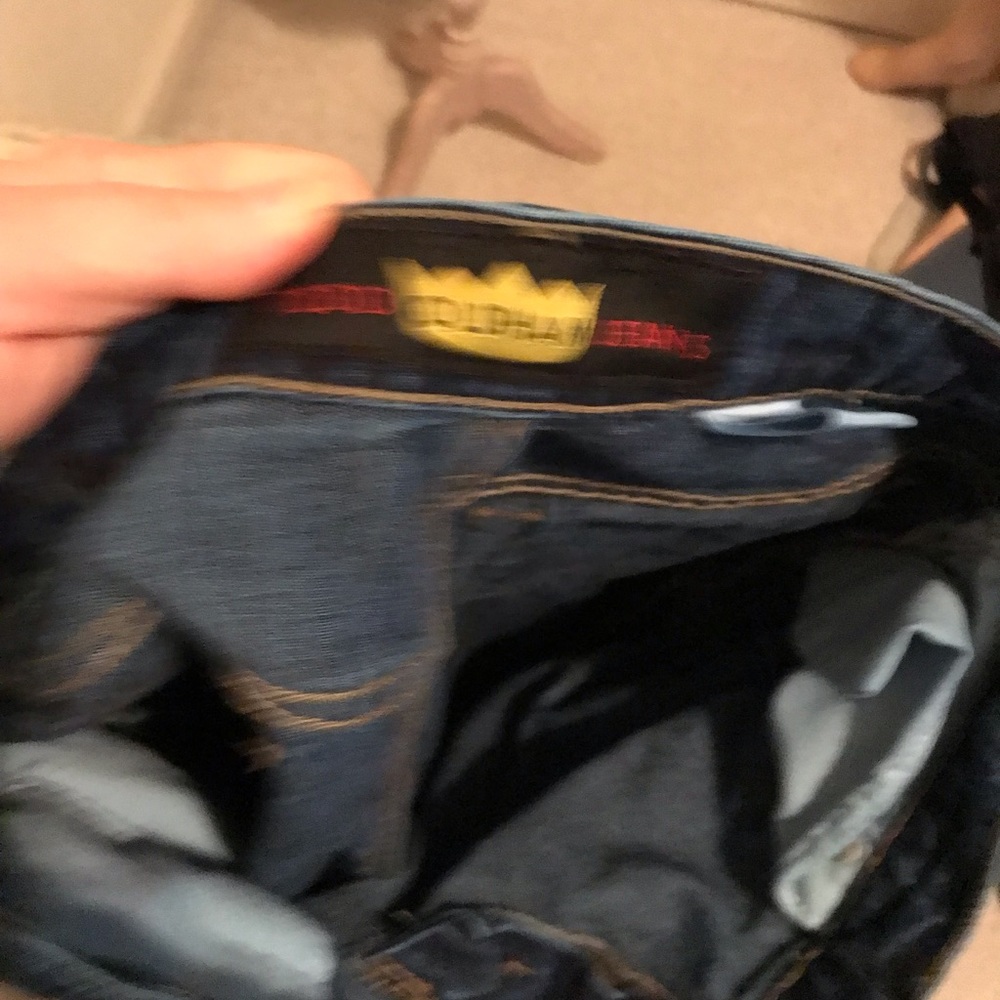 Todd Oldham jeans gently worn size 6 Demin see pics